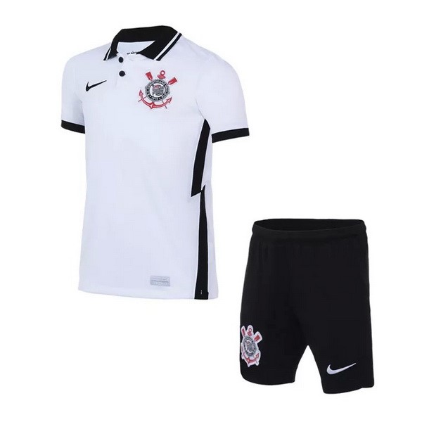 Camiseta Corinthians Paulista 1ª Niños 2020/21 Blanco
